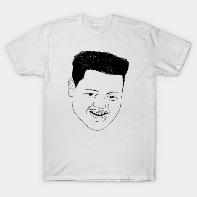 Fats Domino T-Shirt by TheCosmicTradingPost